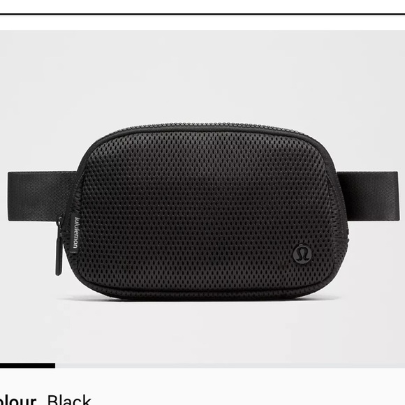 lululemon athletica Other - lululemon everywhere belt Bag knit mesh black color one size 1L NWT